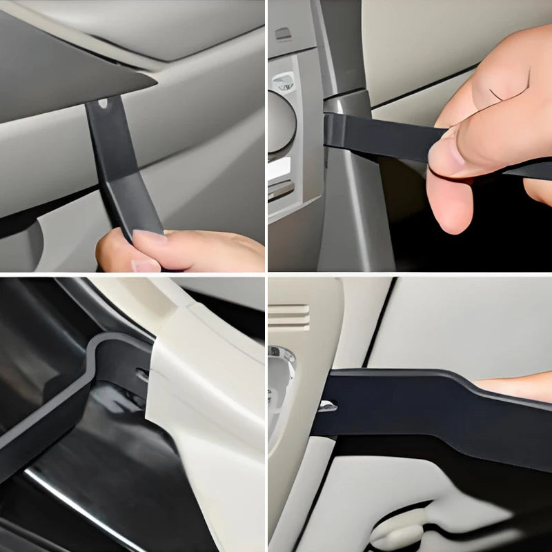 4 Options Car Universal Trim Removal Tool Kit Applicable DVD