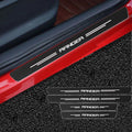 60X7CM Auto Door Sill Protection Tape Carbon Fiber Protector