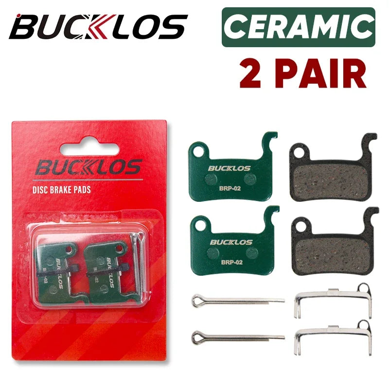 BUCKLOS Bike Brake Pads for SHIMANO A01S M07 M535 MTB Hydraulic Disc Brake Pad Road Cycling Disk Brake Pads MTB BMX Bike Parts