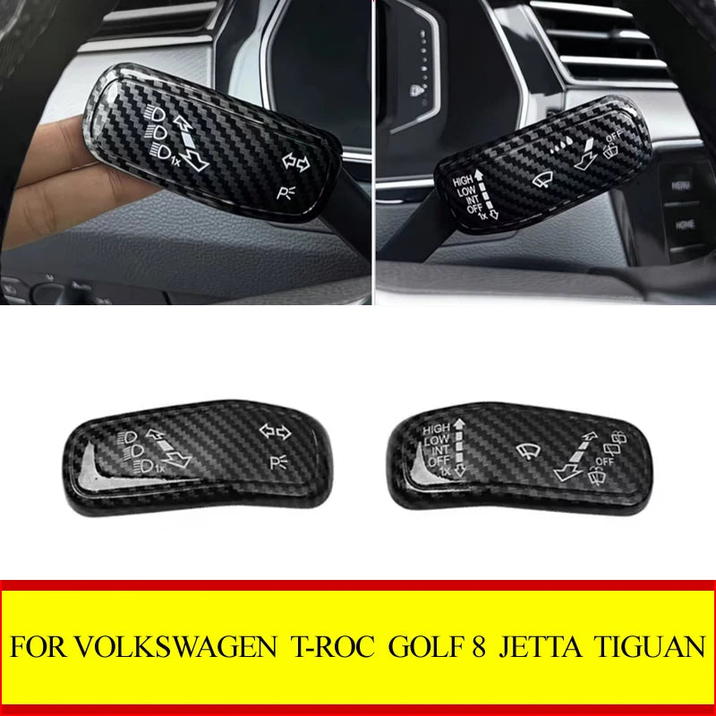 Car Styling Turn Signal Wiper Switch Lever Decoration Cover 