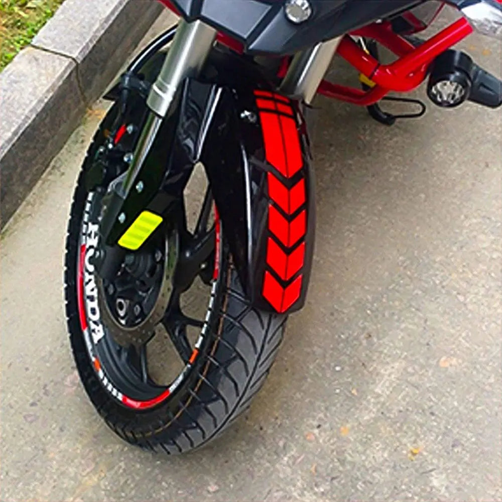 Motorcycle Arrow Stripe Stickers Fender Paste Universal Wate