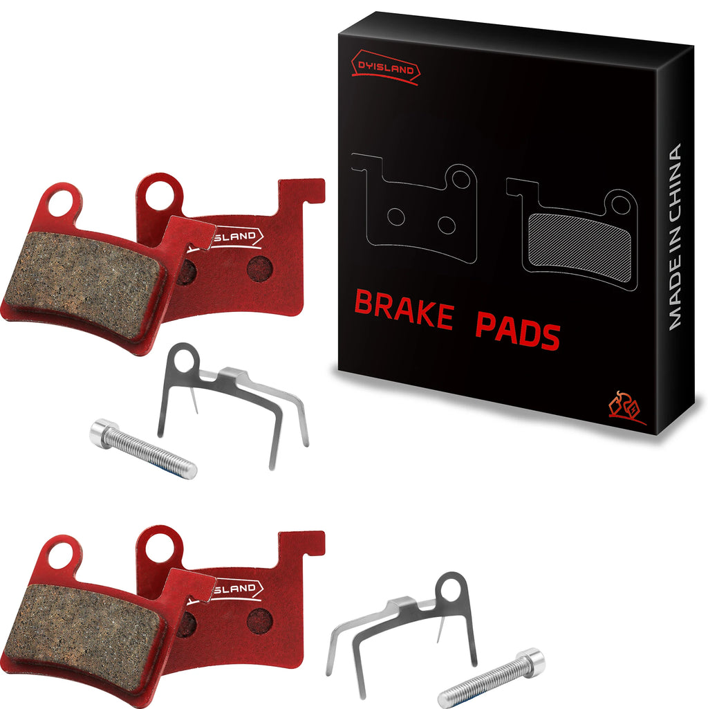 DYISLAND 2-Pairs MT600 Sintered Metal Or Resin E-Bike Disc Brake Pad for DYISLAND LD-200PLUS LD4X-600 LD4X-300 Brake Pad