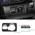 Real Soft Carbon Fiber Sticker For Seat Leon MK1 1M 1999 2000 2001 2002 2003 2004 LHD Car Console Headlight Center Switch Trim