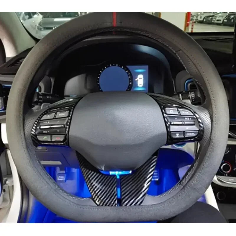 For Hyundai Elantra 2017-2020 IONIQ Veloster Carbon Fiber St