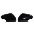 For Volvo S40 S80 S80L C30 C70 Car Side RearView Mirror Cover Replacement Mirror Caps Trims Glossy Black/Carbon Fiber Look