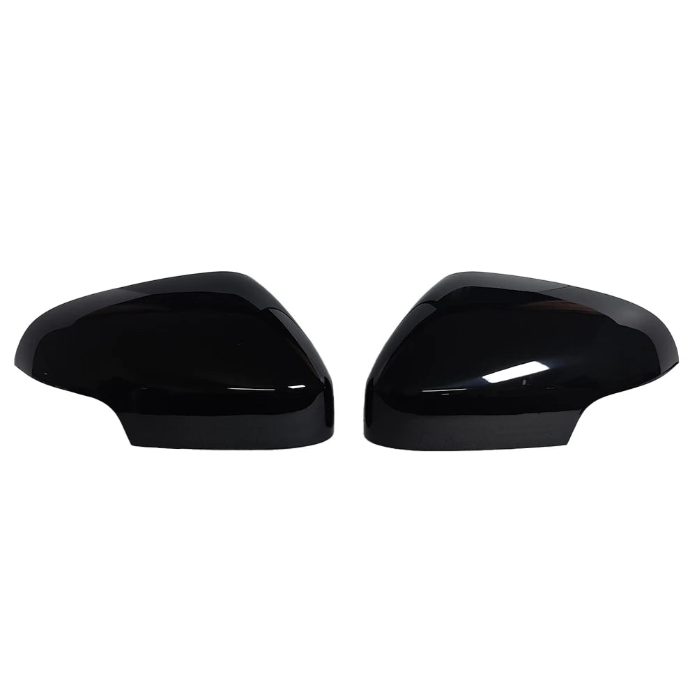For Volvo S40 S80 S80L C30 C70 Car Side RearView Mirror Cover Replacement Mirror Caps Trims Glossy Black/Carbon Fiber Look