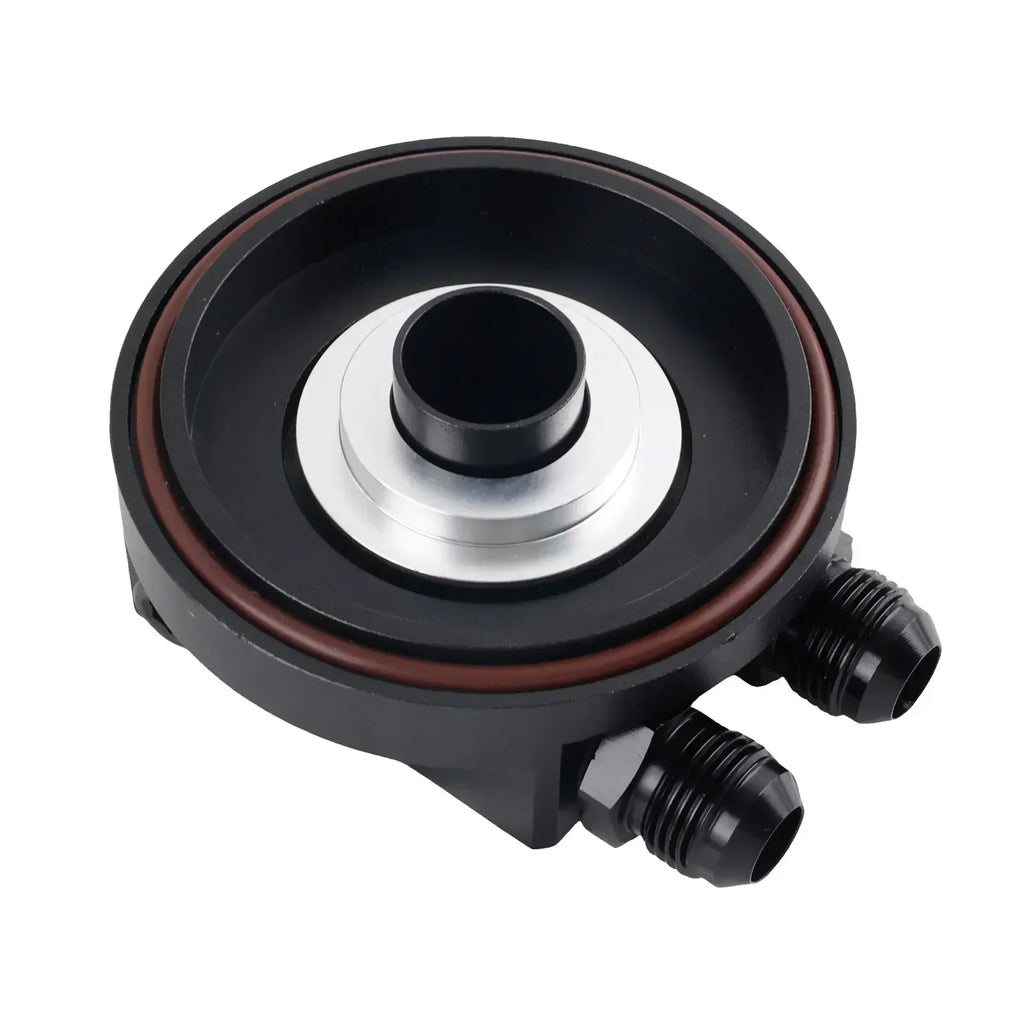 Oil Filter Cap With Cooler Fittings Upgrade Replacement 1142