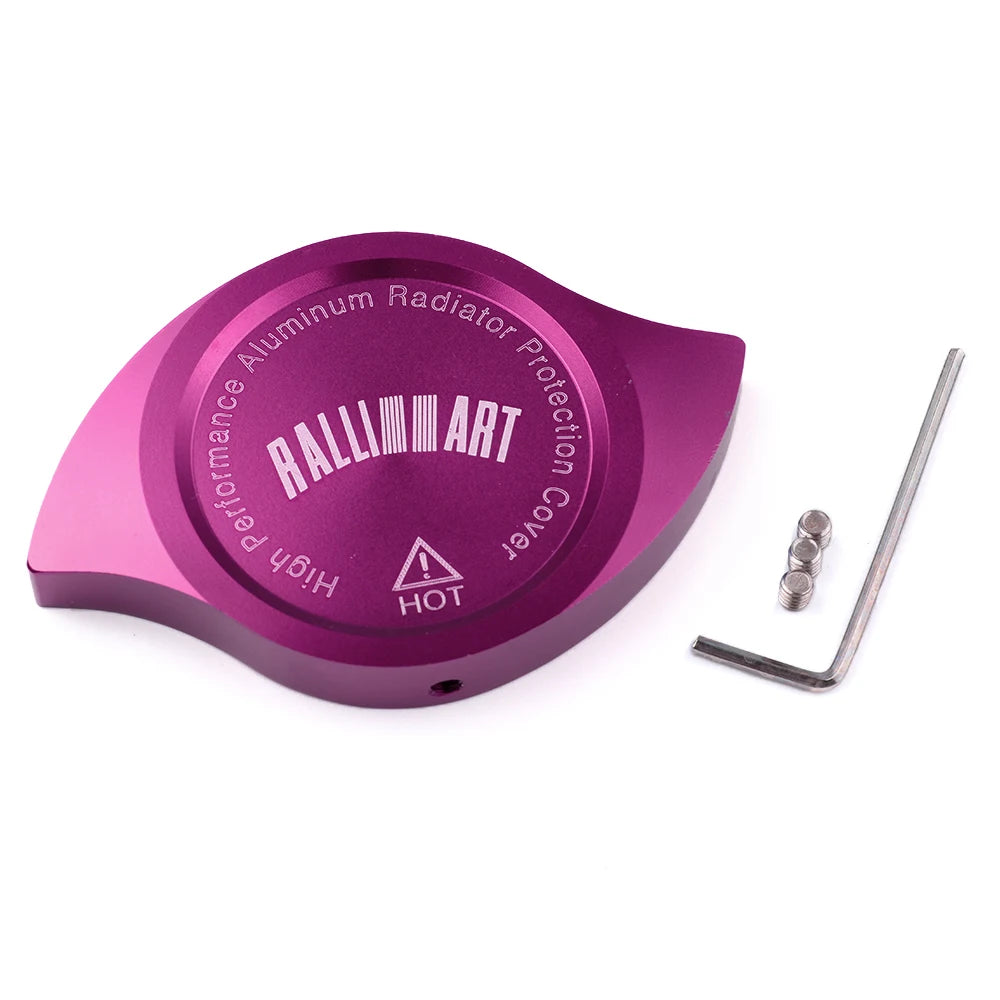Ralli art Aluminum Radiator Cap Cover Fit For Mitsubishi