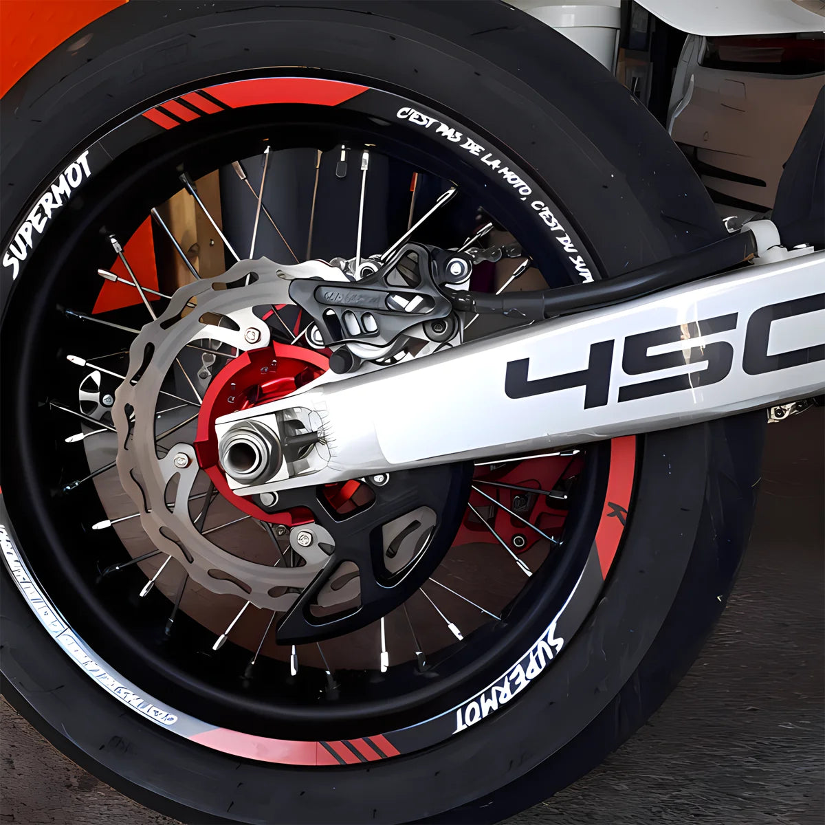 CNC Rear Brake Caliper Guard For Honda CRF CR125R CR250R CRF