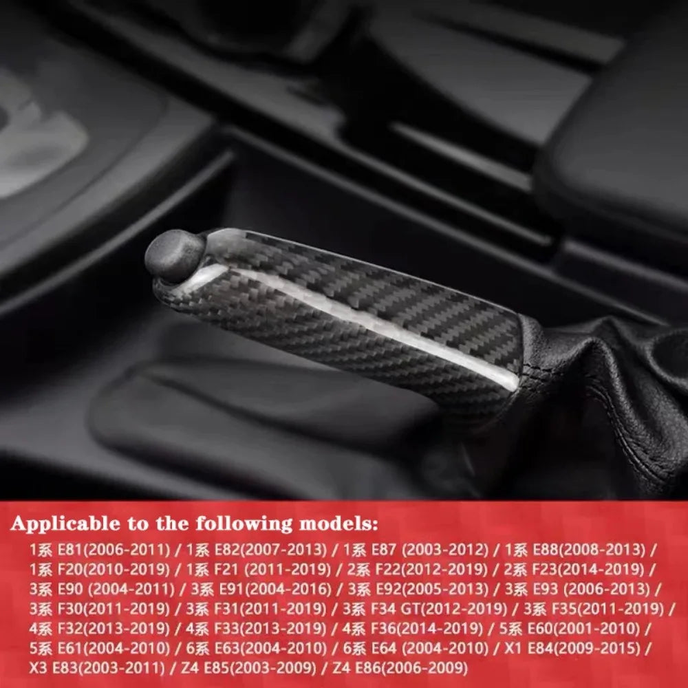 New Car Handbrake Grips Cover Trim For BMW E60 E90 E91 E92 E