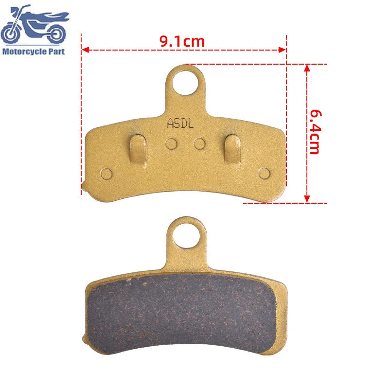 Motorcycle Front Rear Brake Pads For HAR/LEY DAVI/DSON FXDWG
