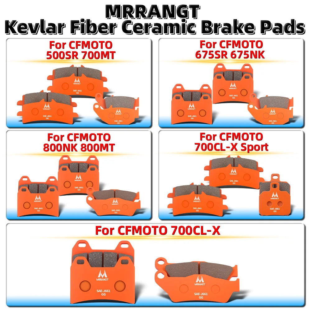 MRRANGT Low Noise High Performance Ceramic Brake Pads Set fi