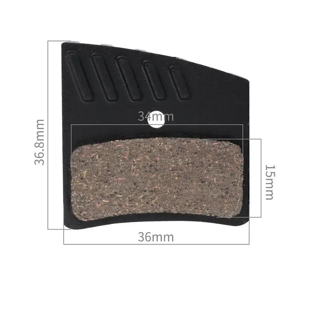 IIIPRO E4 Disc 4-piston Bicycle Brake Pad Ceramic Copper-bas