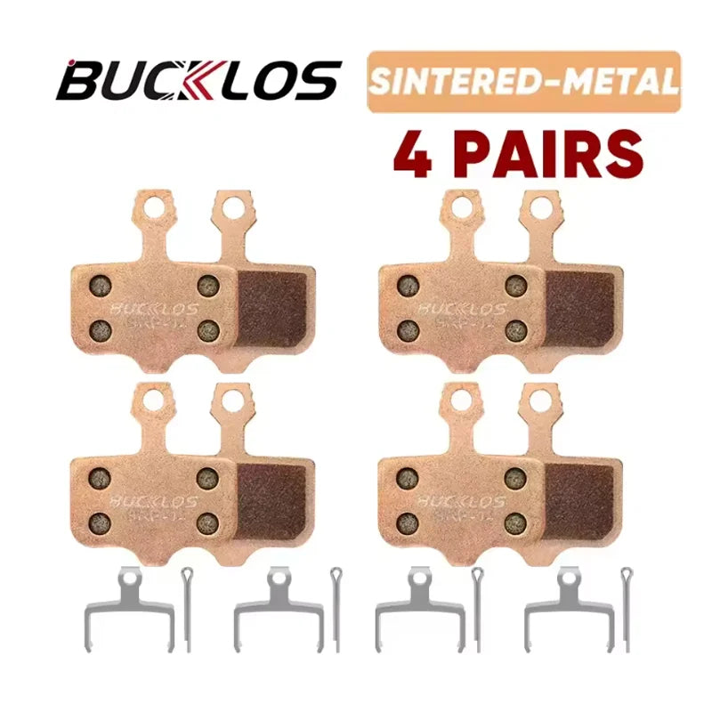BUCKLOS Bike Disc Brake Pads for SRAM Avid MTB Road Bicycle Hydraulic Brake Pad Durable Wear-resistant Brake Pads Bike Accessory