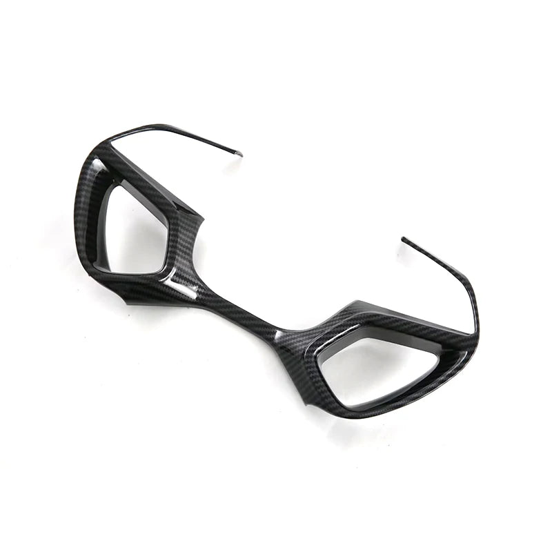 Car Steering Wheel Trim Decoration Carbon Fiber ABS Steering