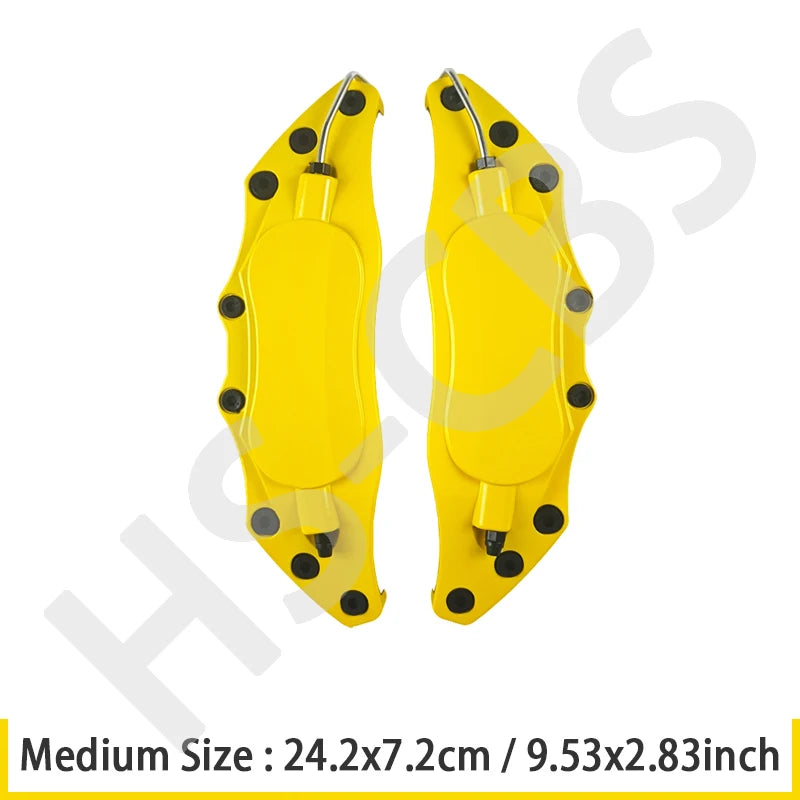 3D Metal Car Brake Caliper Cover Brake Disc Protective Shell For Dodge Charger SRT Dart Durango Caravan Challenger Car Styling