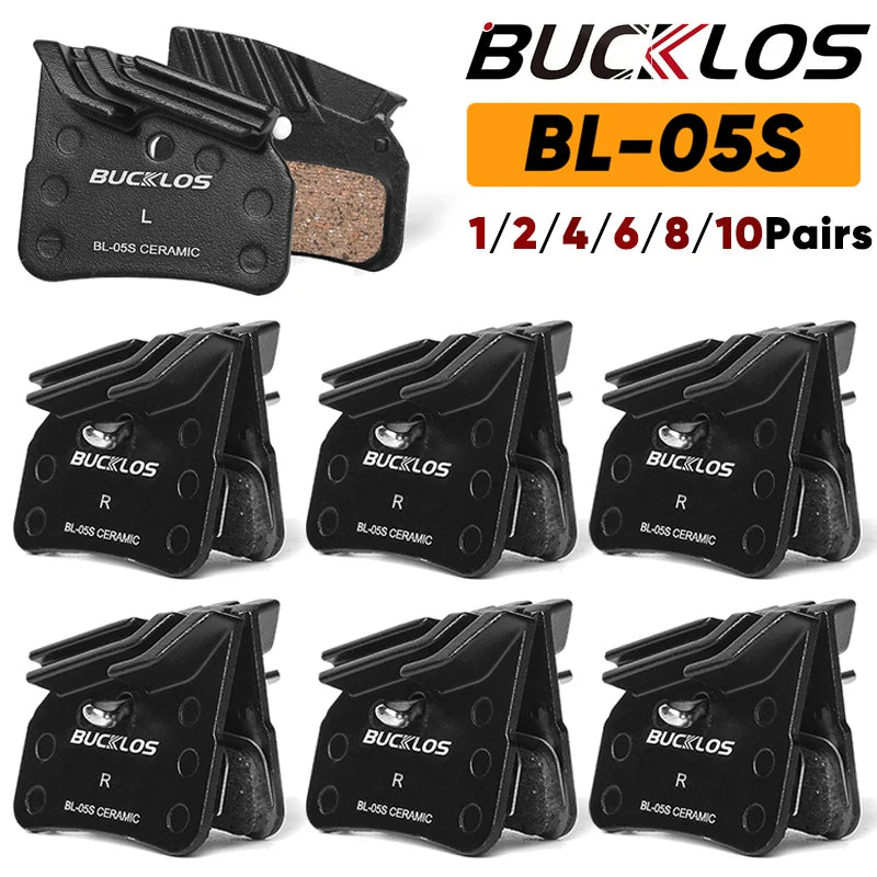 BUCKLOS Ceramic Brake Pads for SHIMANO MTB Hydraulic Disc Br