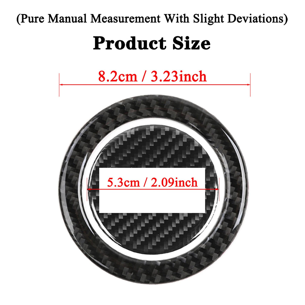 Car Steering Wheel Center Decoration Cover Trim Protector fo