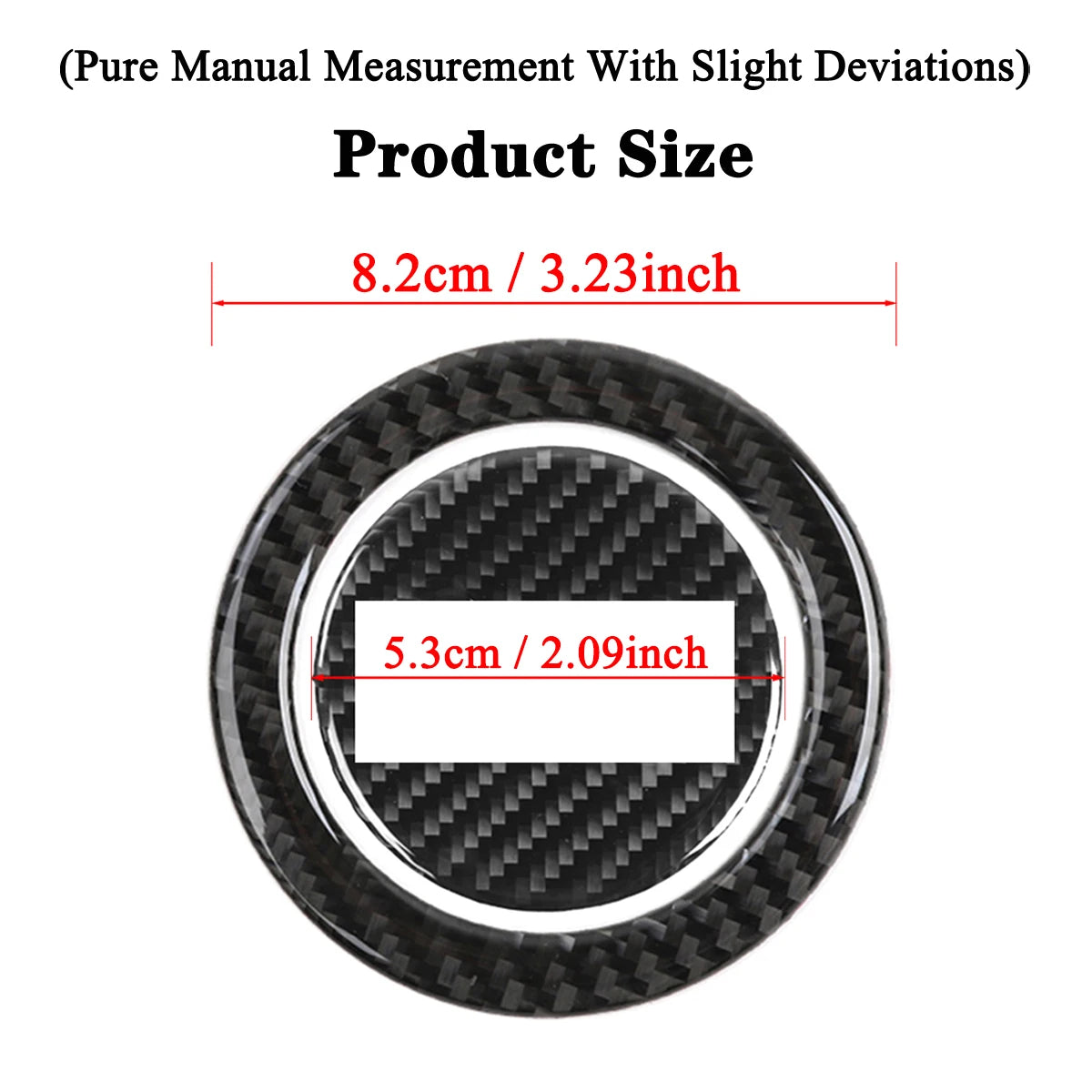 Car Steering Wheel Center Decoration Cover Trim Protector fo