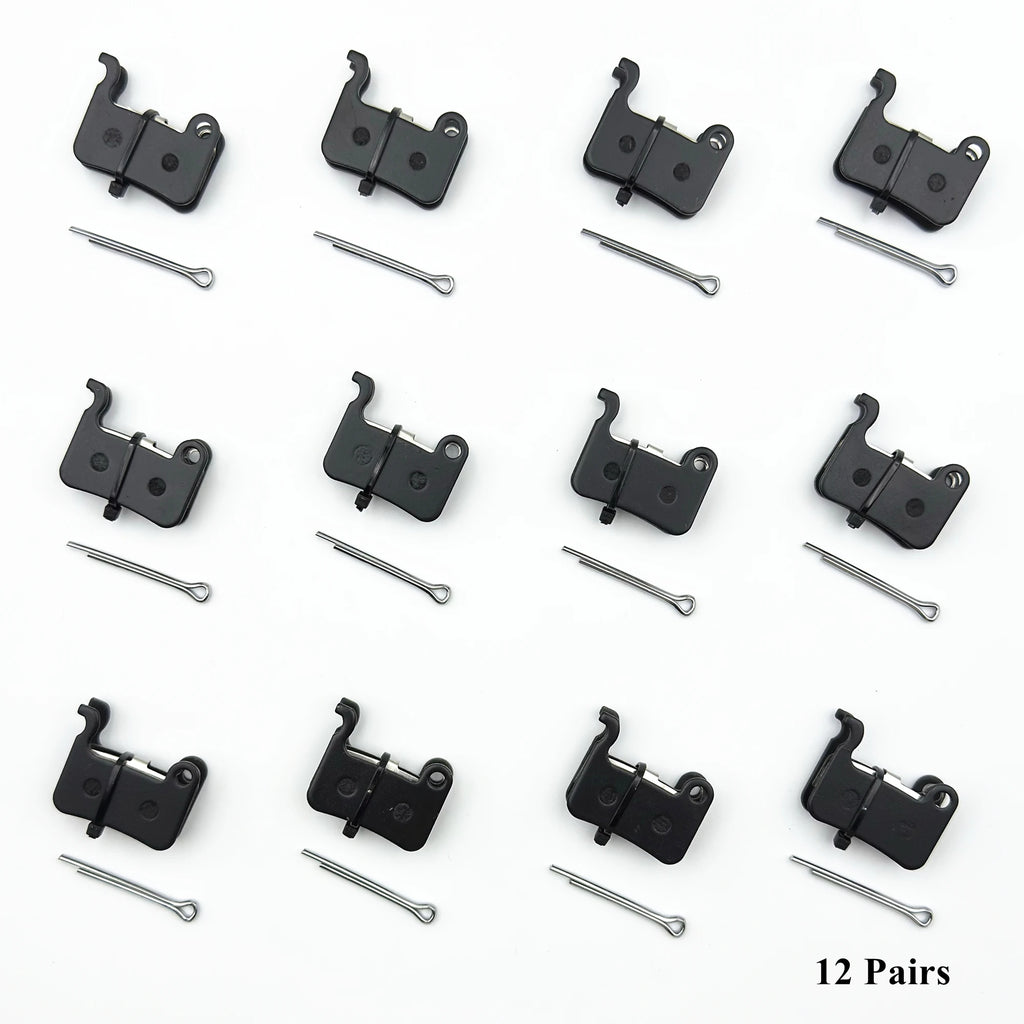 Semi-Metal 2/4/12 Pairs Disc Brake Pads for Mountain Bike for Shimano Xiaomi Zoom HB100 HB870 HB875 A01S Deore M595 XTR M966