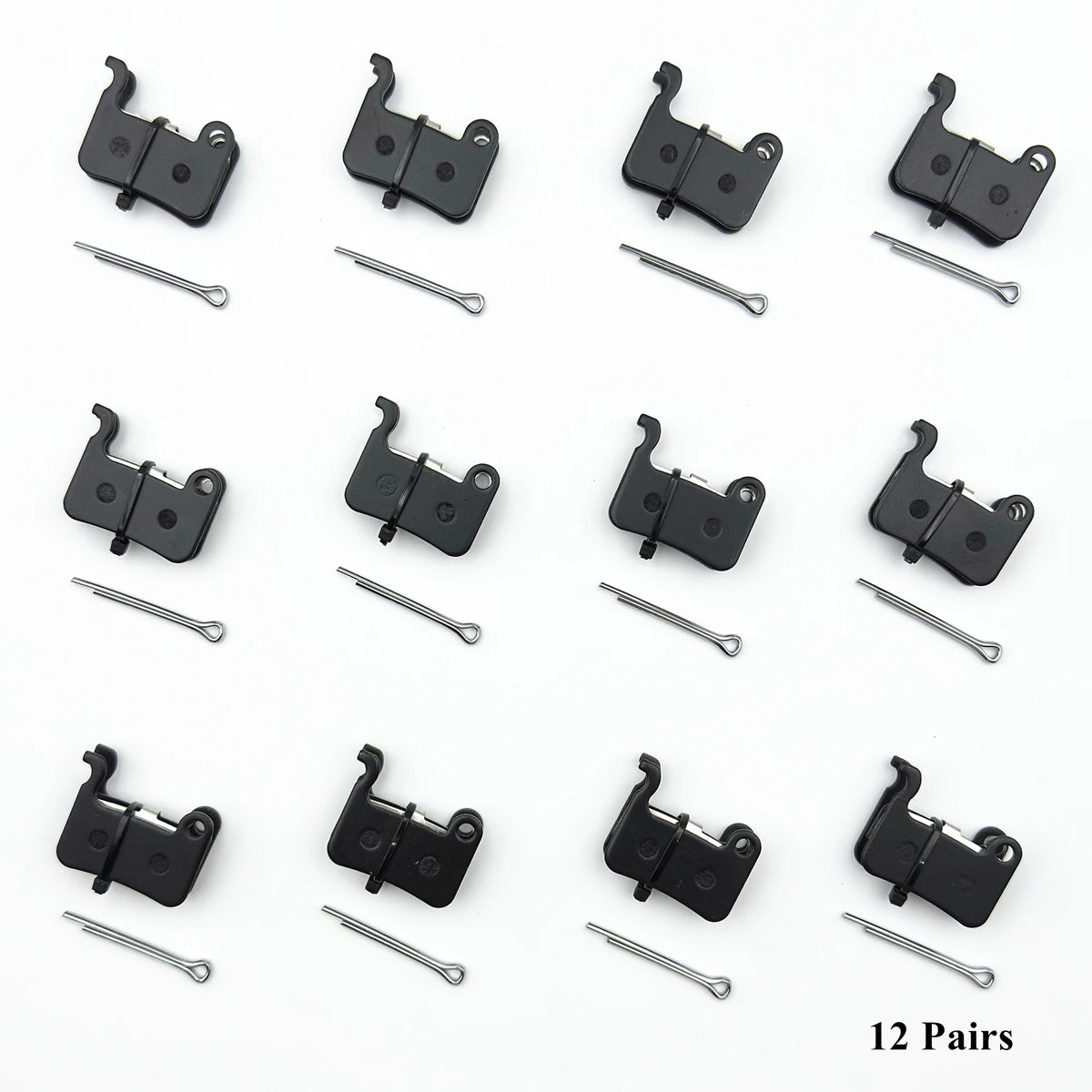 Semi-Metal 2/4/12 Pairs Disc Brake Pads for Mountain Bike for Shimano Xiaomi Zoom HB100 HB870 HB875 A01S Deore M595 XTR M966