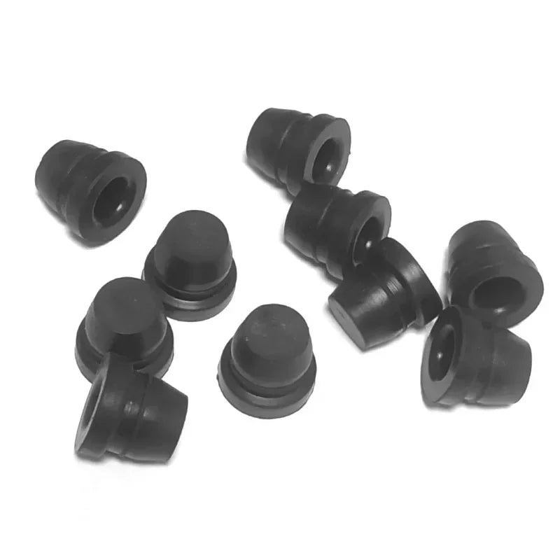 10pcs Brake Upper Lower Pump Caliper Exhaust Screw Dust Cove