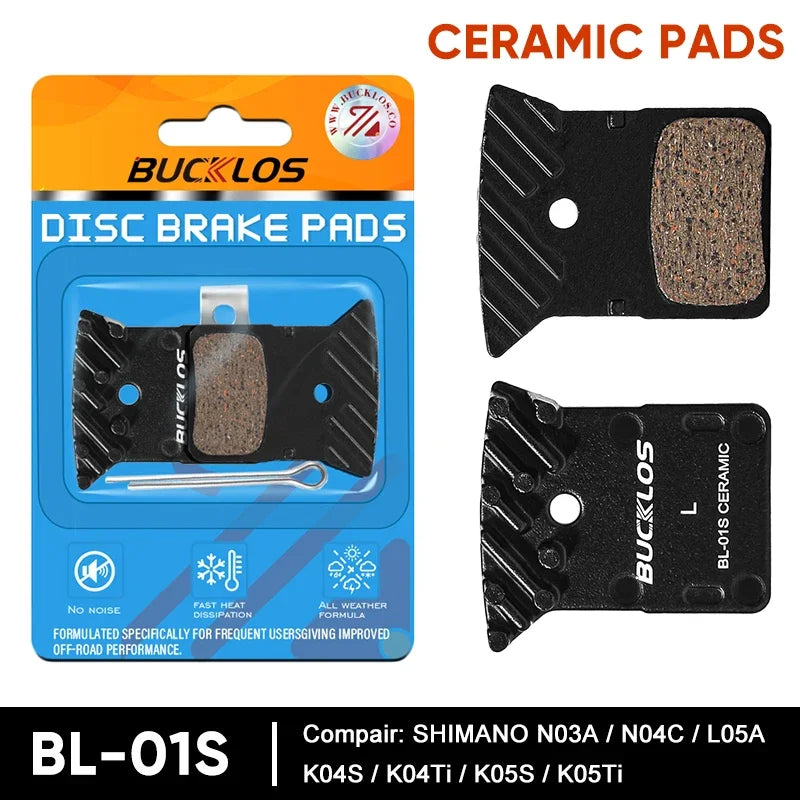 BUCKLOS BL-01S Bike Brake Pads Ceramic MTB Hydraulic Brake P