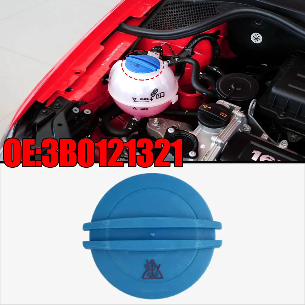 Car Coolant Water Tank Cover Engine Radiator Cap 3B0121321 A
