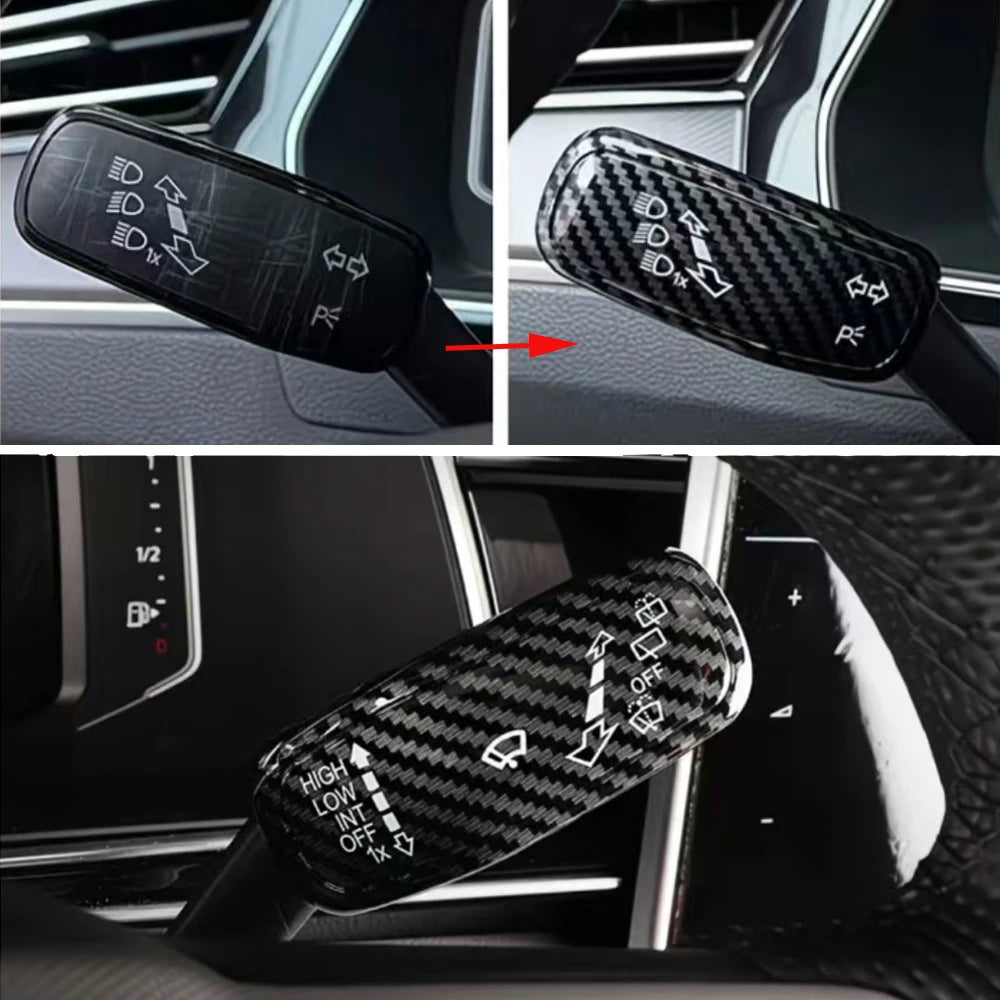 Car Styling Turn Signal Wiper Switch Lever Decoration Cover 