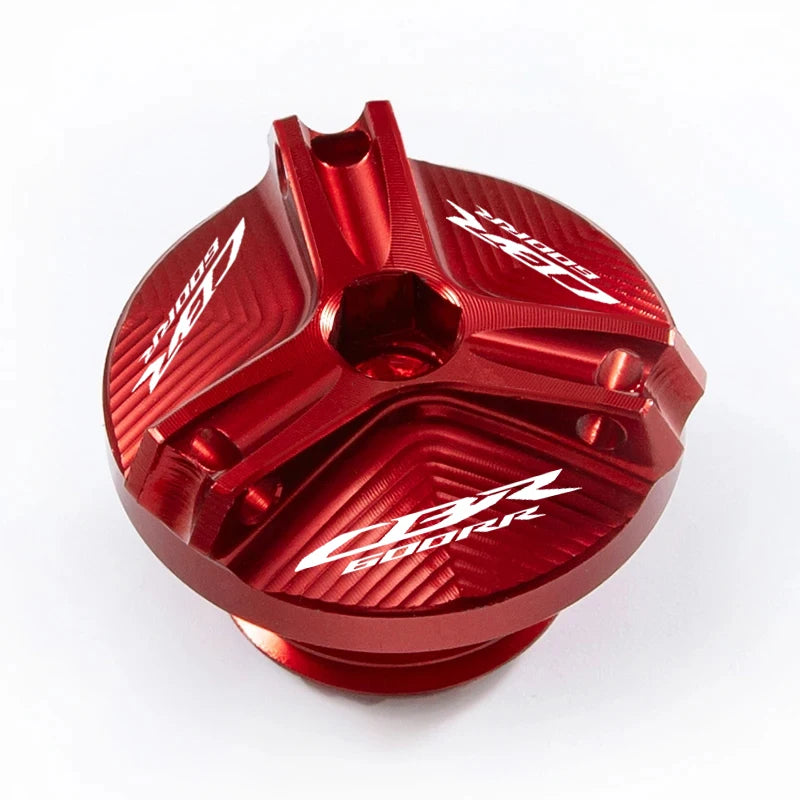 For HONDA CBR600RR CBR 600 RR 600RR 2007 2008-2023 Motorcycle Front Brake Fluid Tank Cap and Engine Oil Filling Port Accessories