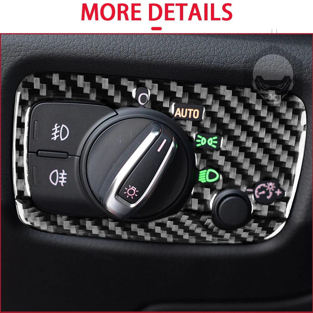 For Audi A3 S3 RS3 8V 2013-2019 Accessories Carbon Fiber Cen