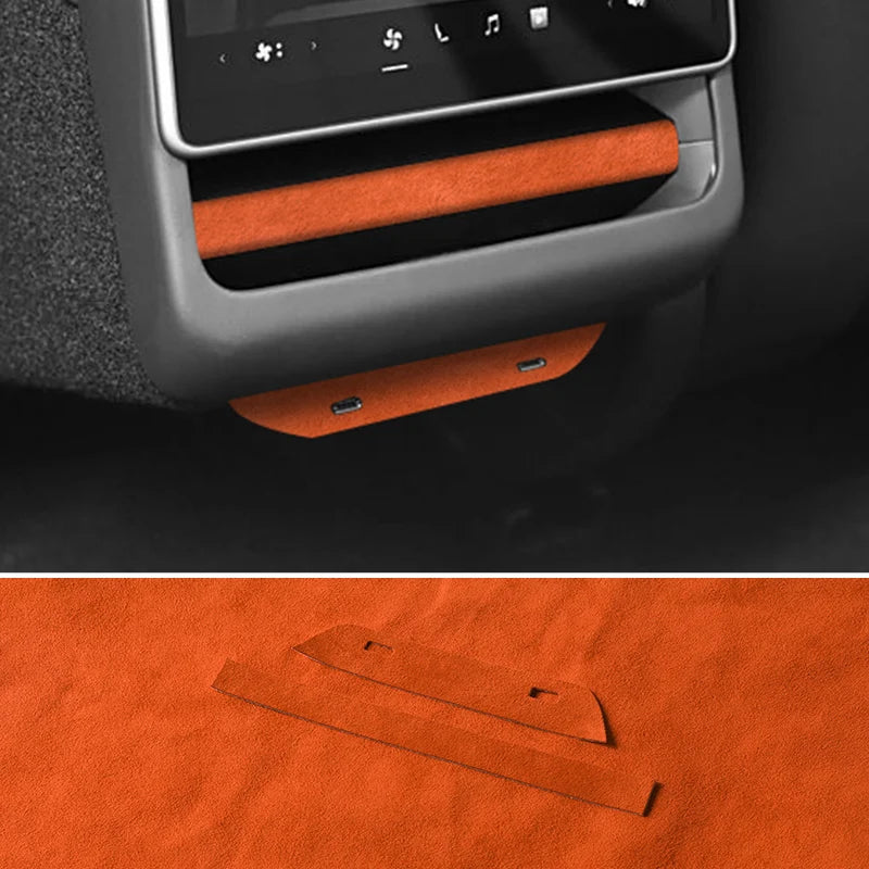 Top Suede For Tesla Model Y Juniper / Model 3 Highland Rear 
