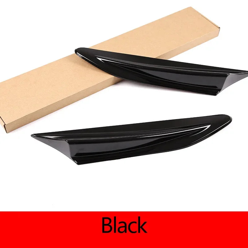 For Subaru BRZ Toyota 86 GT86 12-20 ABS Car Side Air Outlet Fender Fin Vent Trim Cover Carbon Fiber Body Kit Sticker Accessories