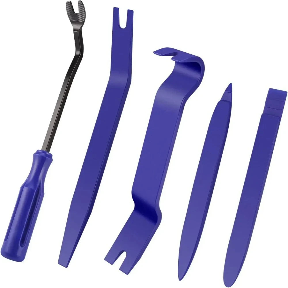 Car Interior Trim Removal Tool Kit Auto Plastic Clips Puller Set for DIY Panel Disassembly Dashboard Door Repair