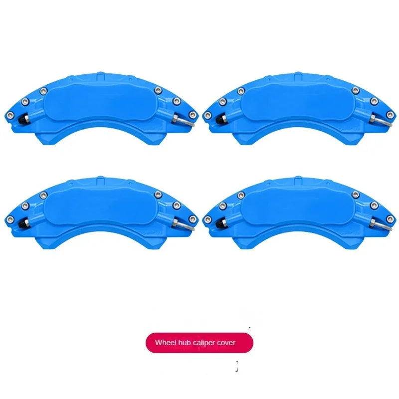 For Audi Car Brake Caliper Cover Aluminum Alloy Metal Fit A1 A2 A3 A4 A5 A6 A7 A8 Q1 Q2 Q3 Q4 Q5 Q6 Q7 TT TTS E-tron Allroad
