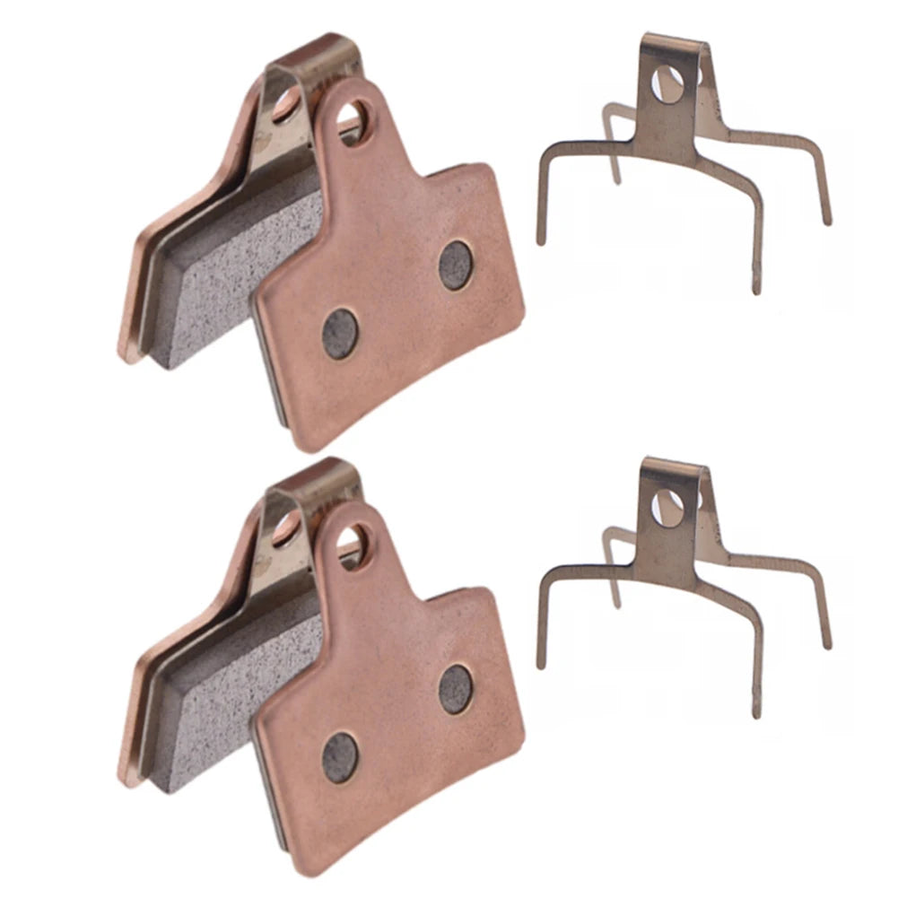 2 Pairs Electric Bicycle Disc Brake Pads Ebike Calipers Full