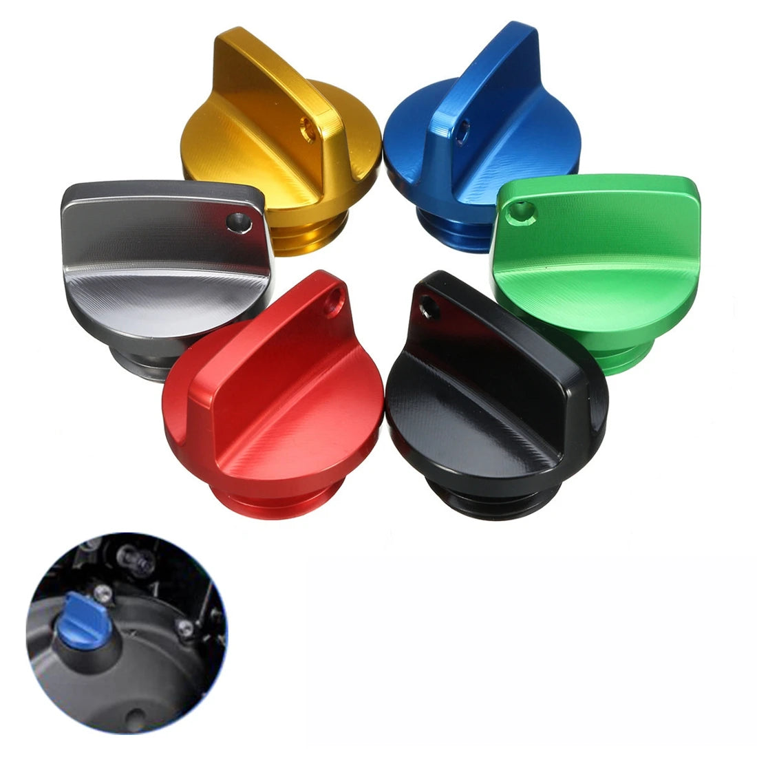 M20 2.5 Motorcycle CNC Engine Oil Filler Cover Oil Filler Cr