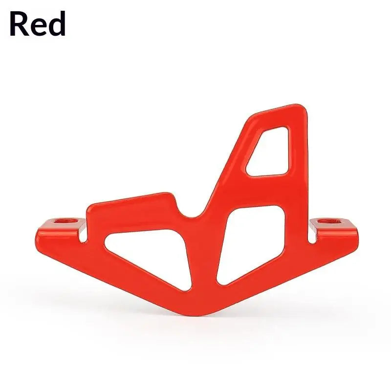 CNC Aluminum Alloy MTB Rear Caliper Guard Plate Rear Brake Pump Protective Cover Easy to Install Bicycle Accessory