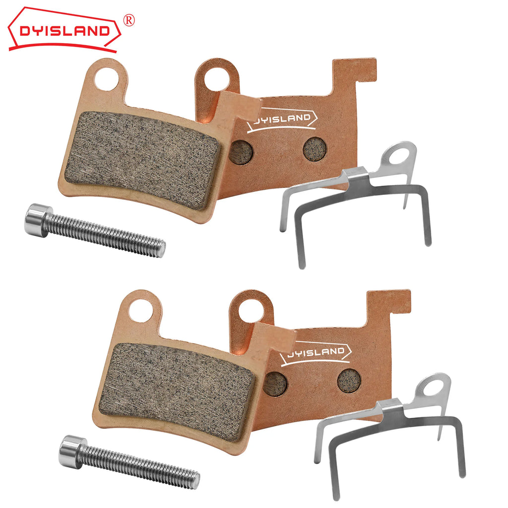 DYISLAND 2-Pairs MT600 Sintered Metal Or Resin E-Bike Disc B