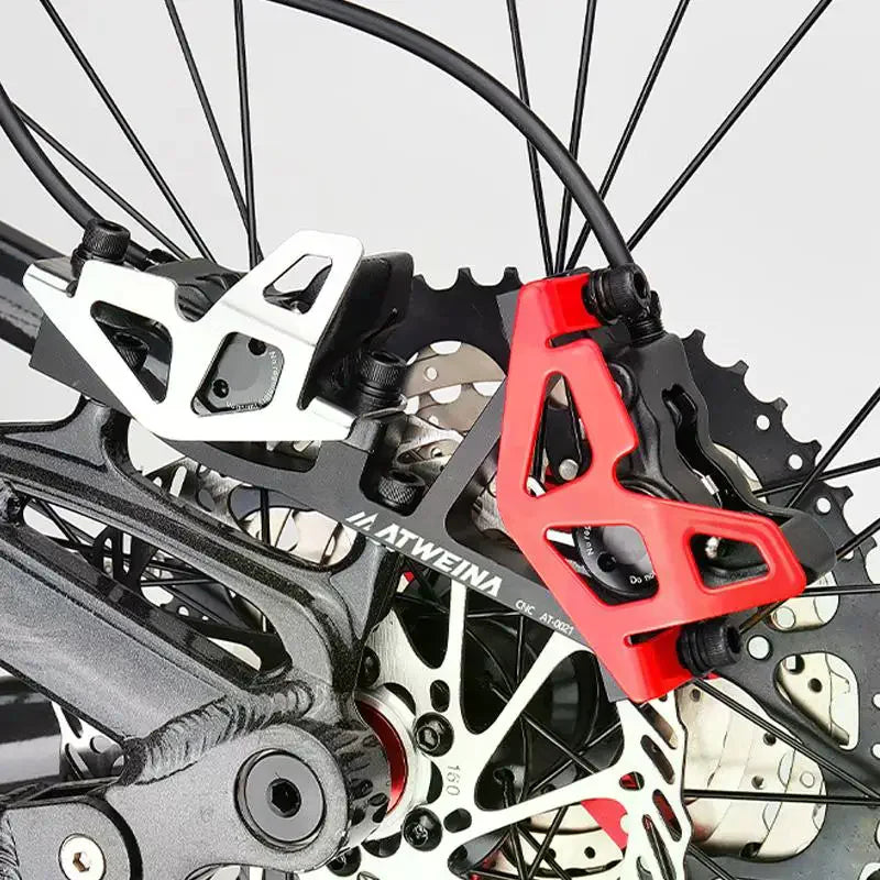 CNC Aluminum Alloy Mountain Bike Rear Caliper Guard Plate Re