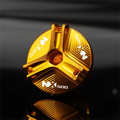 NX500 Accessories Motorcycle Front Brake Fluid Reservoir Cover Engine Oil Filler Cap For HONDA NX500 NX 500 NX500 2023-2025