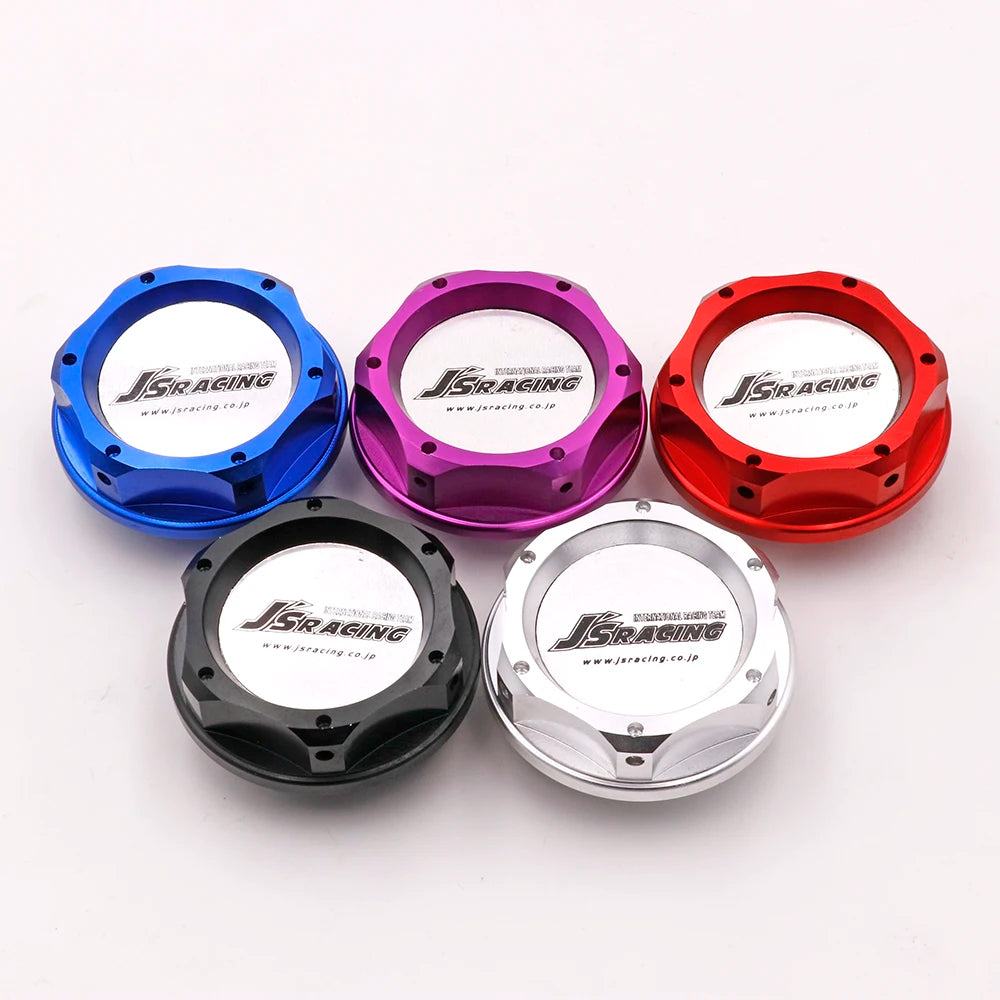 JS Racing CNC Aluminum Engine Oil Cap Tank Cover for Honda A