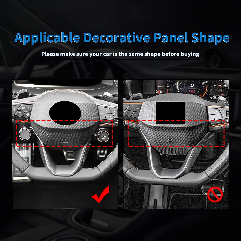 Real Dry Carbon Fiber Trim For Seat Cupra Formentor/Cupra Le