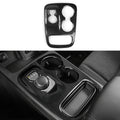For Dodge Durango (2014-2020) Center Console Gear Shift Panel Cover Carbon Fiber Interior Sticker Car ABS Trim Accessories