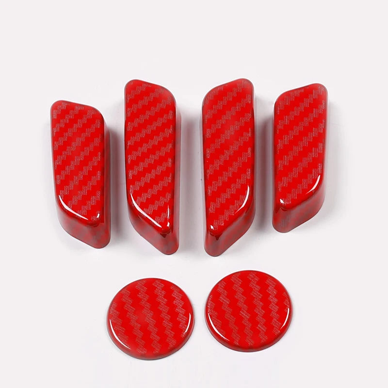 For Tesla Model 3 Model Y Carbon Fiber Color Seat Adjust Swi