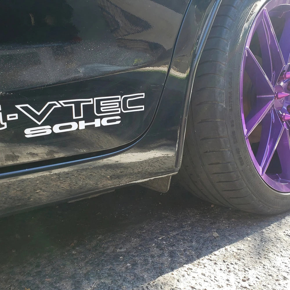 Sport Racing I-VTEC SOHC 2 PACK Car Decals Side Door Vinyl G