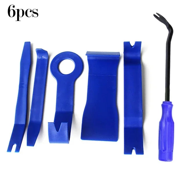 Auto Door Clip Panel Trim Removal Tools Kits Navigation Blades Disassembly Plastic Car Interior Seesaw Conversion Repairing Tool