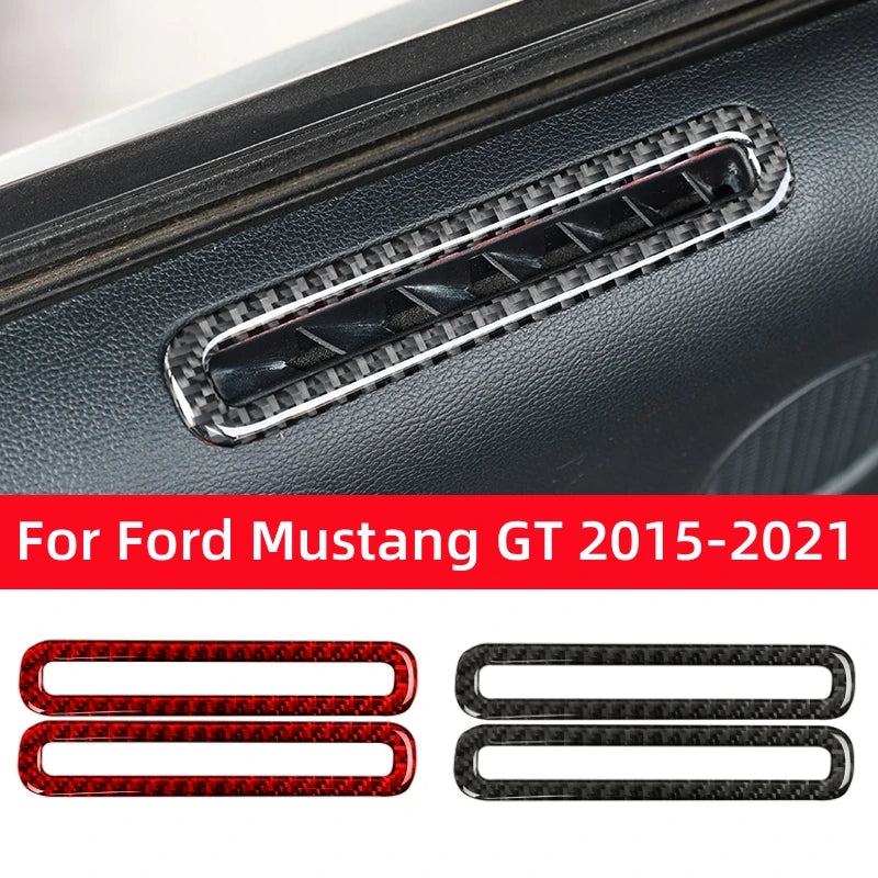 For Ford Mustang GT 2015-2021 Car Accessories Carbon Fiber A