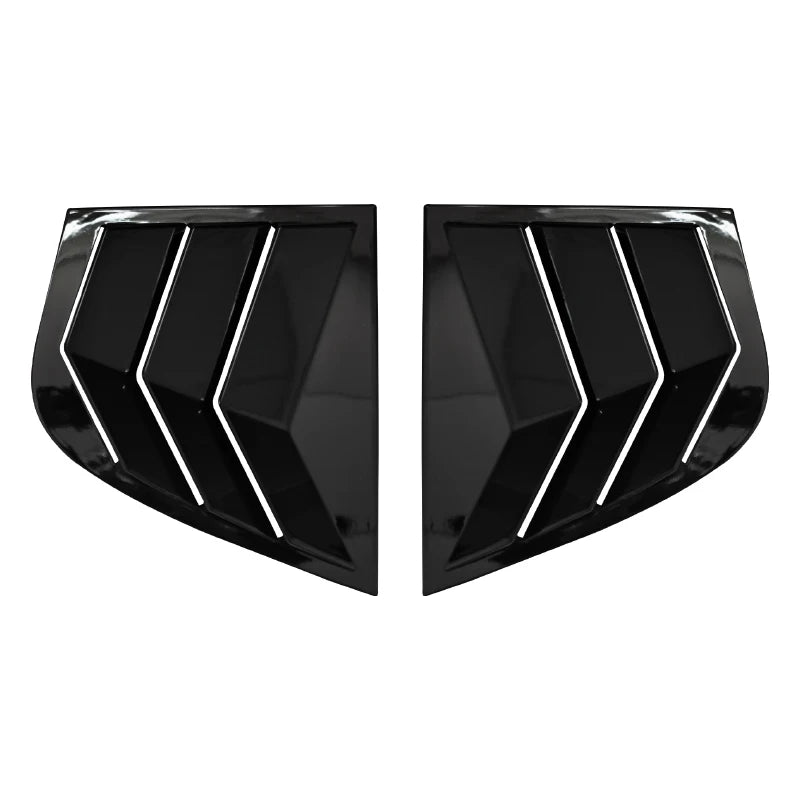 For Kia Stinger 2018-2022 2pcs Rear Side Window Blinds Trim 