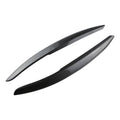 2Pcs/set Carbon Fiber Car Headlight Lamp Eyebrow Eyelid Trim Cover for Volkswagen VW Polo Mk5 6R 6C 2011 - 2015 Acc